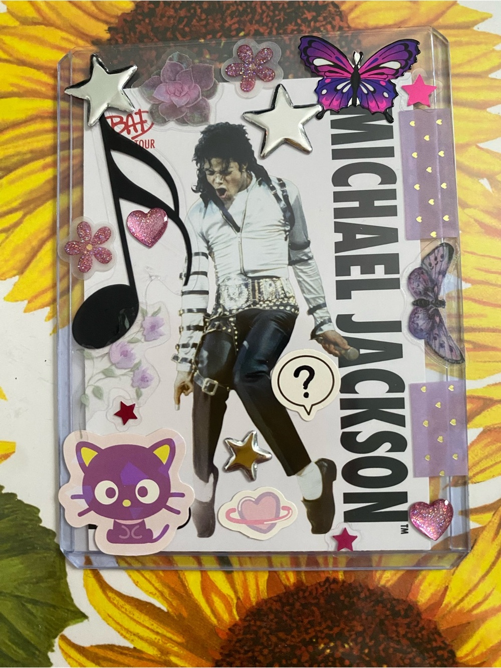 Michael Jackson Decorative Card